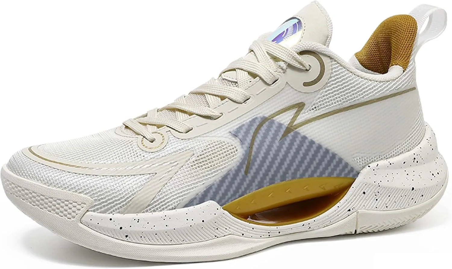 Unisex Fashion Basketball Shoes Breathable Tennis Running Sneakers Outdoor Fitness Sports Non-Slip Cushioning Training Shoes Street Personalized Trend Basketball Sneakers