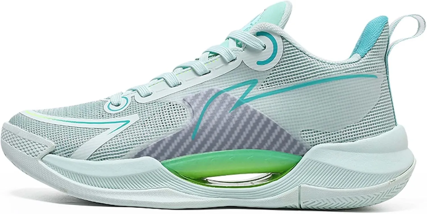 Unisex Fashion Basketball Shoes Breathable Tennis Running Sneakers Outdoor Fitness Sports Non-Slip Cushioning Training Shoes Street Personalized Trend Basketball Sneakers