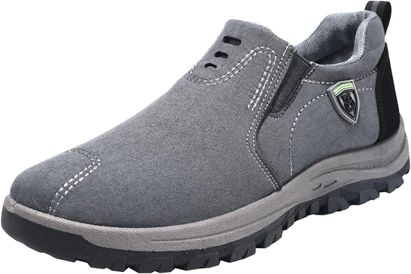 Walking Shoes For Men Slip-On Loafer Trekking Shoes Work Sneakers Waterproof Sneakers Hiking Sneakers Work Shoes