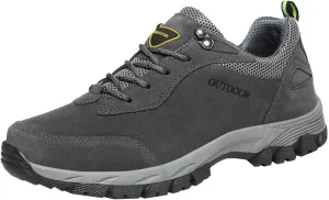 Waterproof Shoes for Men Breathable Trekking Trails Shoes Non-Slip Hiking Shoes Lightweight Casual Walking Shoes