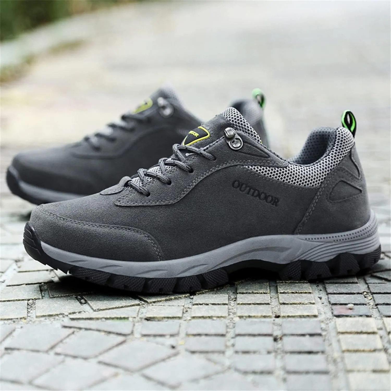 Waterproof Shoes for Men Breathable Trekking Trails Shoes Non-Slip Hiking Shoes Lightweight Casual Walking Shoes