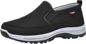 Waterproof Shoes for Men Breathable Trekking Trails Shoes Non-Slip Hiking Shoes Lightweight Casual Walking Shoes