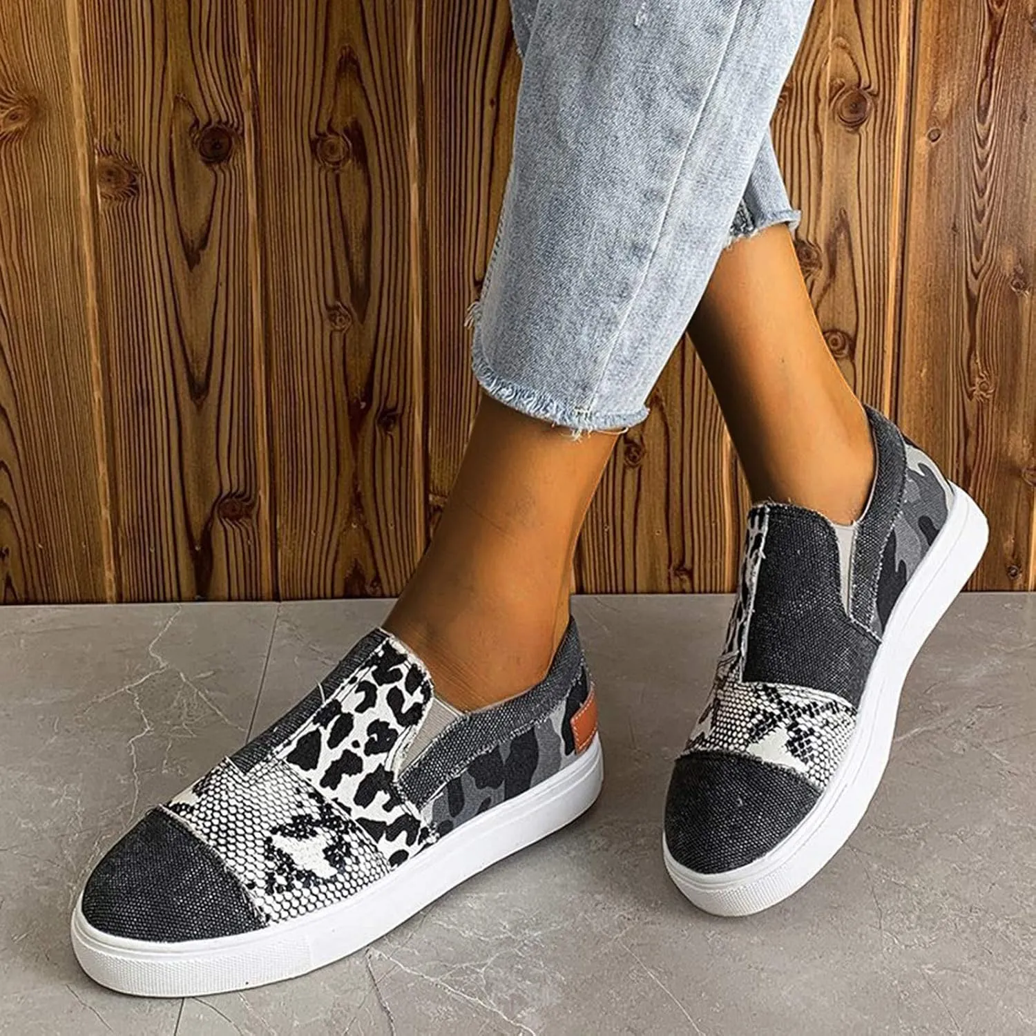 Wedge Sneakers for Women Size 11 Wide Size 11 Non Slip Shoes Women Womens Athletic Shoes Size 9 Narrow Wedge Sneakers for Women Comfortable Dressy Zapatos Antiderrapantes Para Mujer