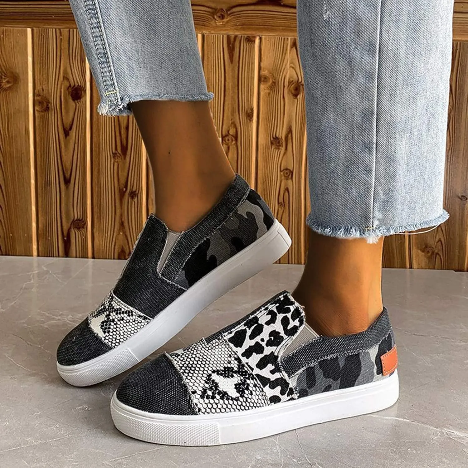 Wedge Sneakers for Women Size 11 Wide Size 11 Non Slip Shoes Women Womens Athletic Shoes Size 9 Narrow Wedge Sneakers for Women Comfortable Dressy Zapatos Antiderrapantes Para Mujer