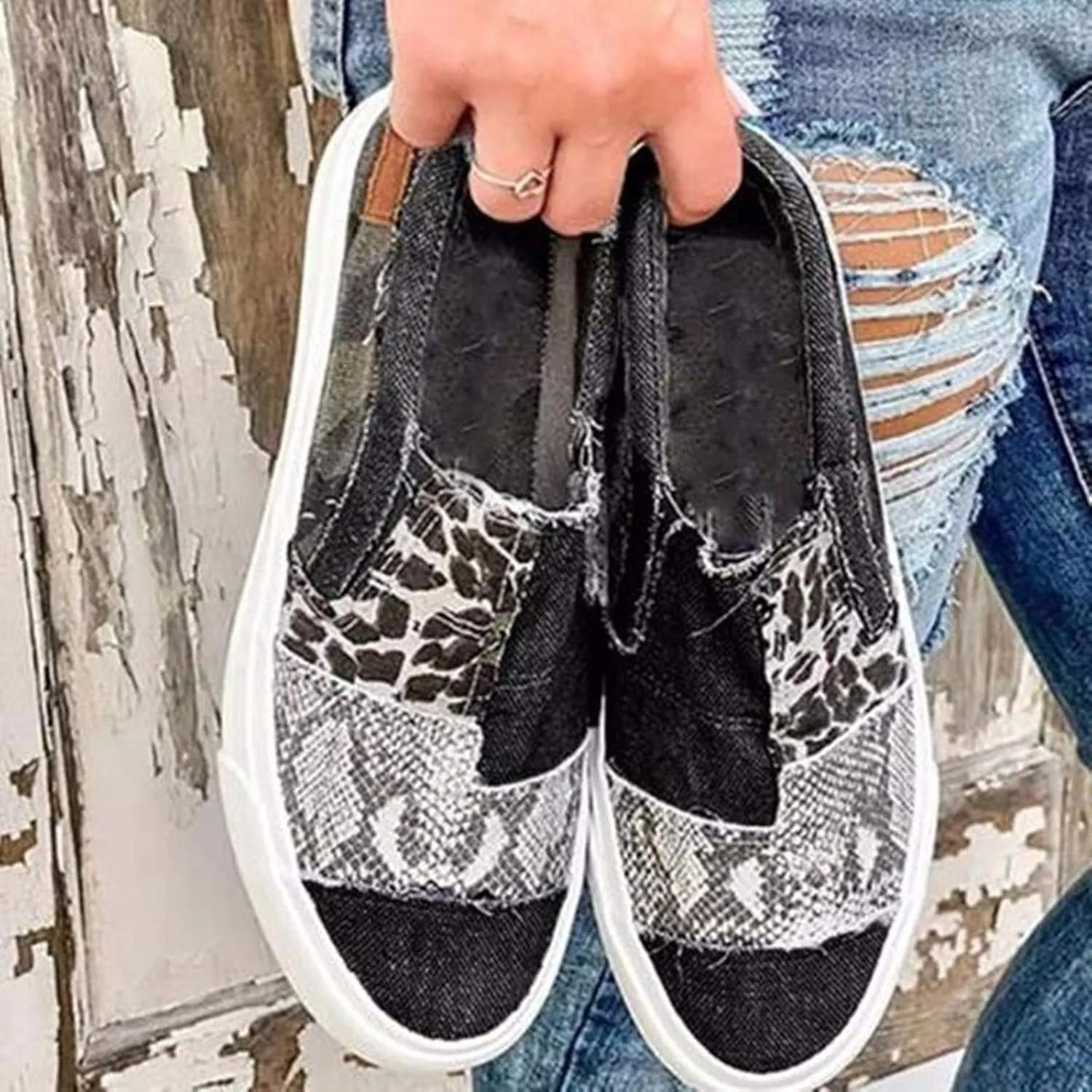Wedge Sneakers for Women Size 11 Wide Size 11 Non Slip Shoes Women Womens Athletic Shoes Size 9 Narrow Wedge Sneakers for Women Comfortable Dressy Zapatos Antiderrapantes Para Mujer