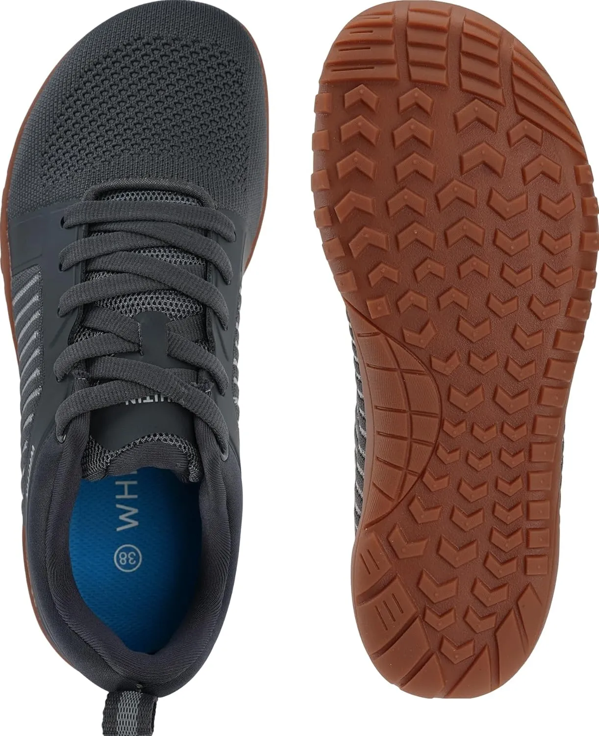 WHITIN Women's Wide Barefoot Trail Running Shoes | Minimalist Hiking Footwear | Zero Drop | Flexible Traction