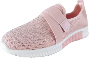 Wide Width Platform Sneaker for Women Sneakers Slip On Women's Non Slip Work Shoes Nursing Shoes Women Comfortable Womens Walking Shoes Slip On Arch Support Women's Slip On Shoes Wide Toe Box