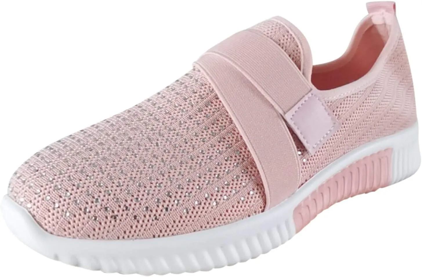 Wide Width Platform Sneaker for Women Sneakers Slip On Women's Non Slip Work Shoes Nursing Shoes Women Comfortable Womens Walking Shoes Slip On Arch Support Women's Slip On Shoes Wide Toe Box