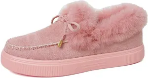 Winter Boots For Women 2024 Snow Boots Classic Faux Fur Lined Slip On Ankle Boots Fashion Casual Warm Loafers Shoes
