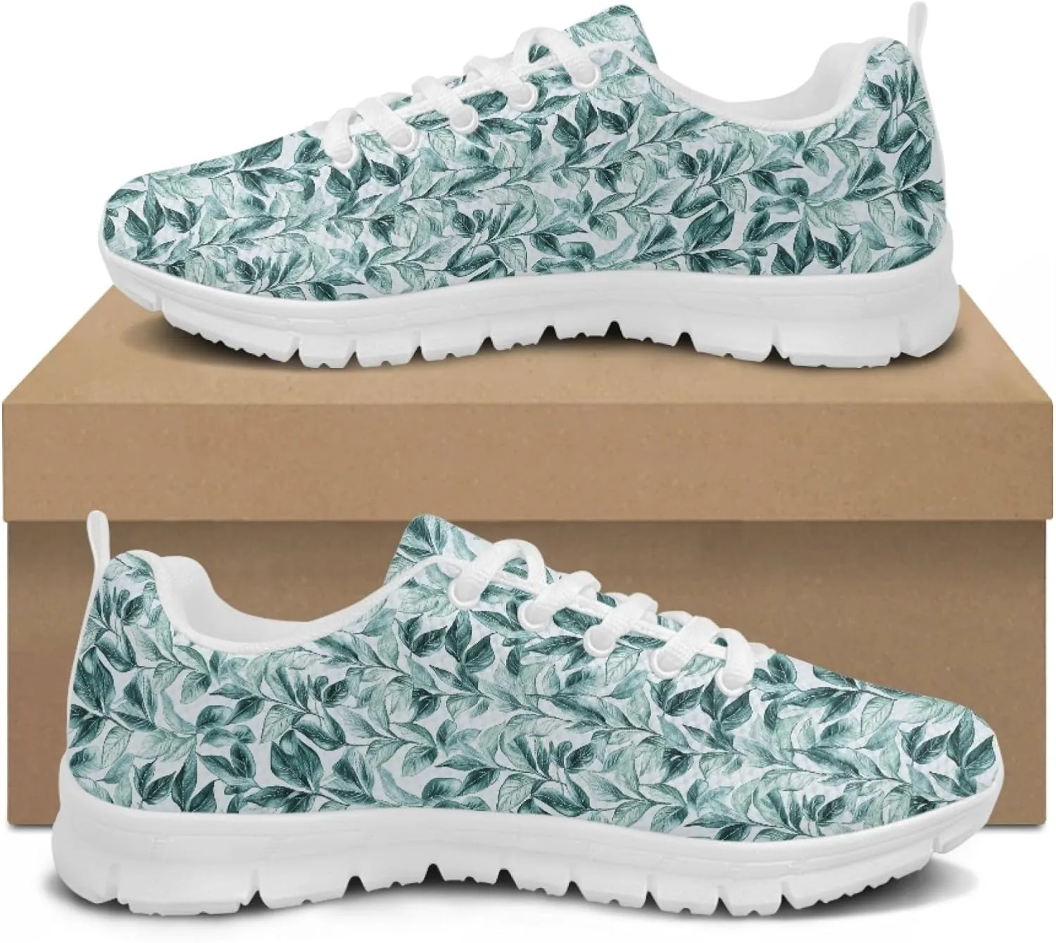 Women Trainer Sports Running Shoes Causal Travel Sneakers Outdoor Walking Flat Low Heel Shoe Lace up Breathable Flexible for Lady Teen Girls