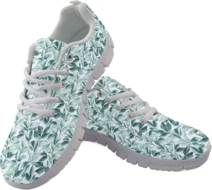 Women Trainer Sports Running Shoes Causal Travel Sneakers Outdoor Walking Flat Low Heel Shoe Lace up Breathable Flexible for Lady Teen Girls