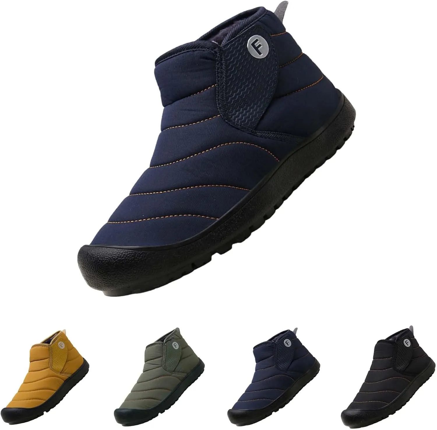Womens Boots Winter Cute Waterproof Snow Shoes for Ladies Womens Warm Ankle Barefoot Shoes Grounded Footwear Hiking Womens Dress Shoes Men Snow Booties