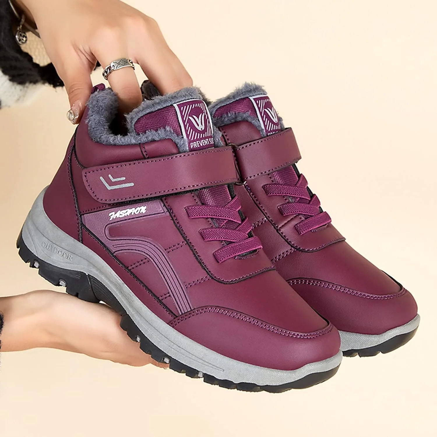 Womens Boots Winter Warm Adults Snow Boots Fall 2024 Womens Mens Snow Boots Winter Shoes Slip On Shoes Snow Women Running Shoes for Women Winter Booties Men