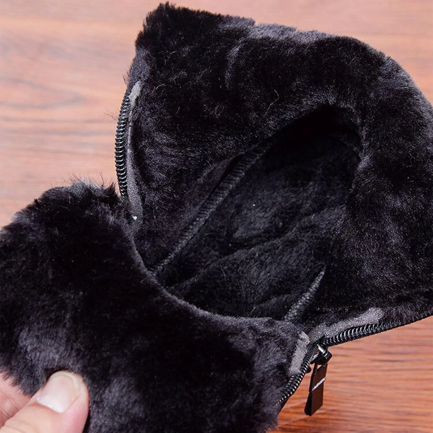 Womens Boots Winter Waterproof Low Snow Boots for Ladies Snow Boots for Women Winter Warm Fur Lined Women's Slip On Winter Boot Chelsea Boots Women Mens Winter Booties