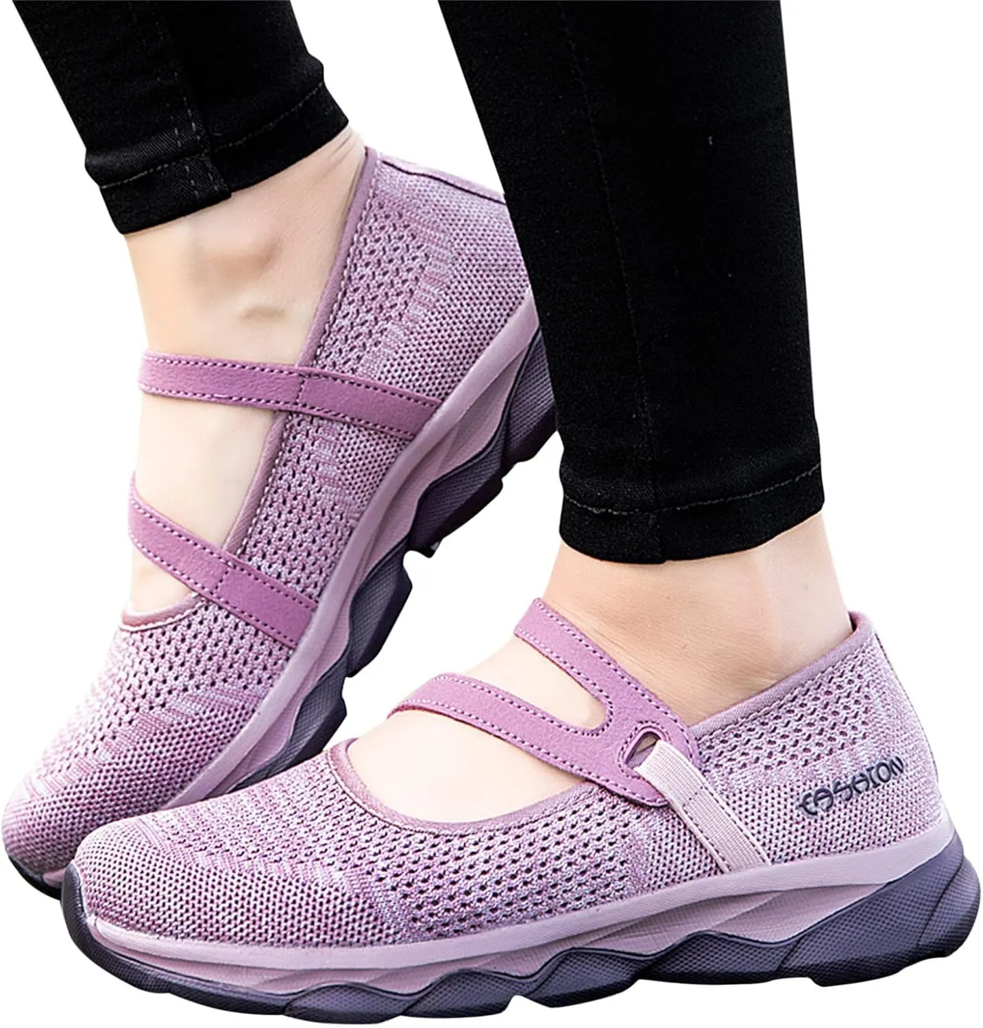 Womens Canvas Slip On Sneakers Casual Comfortable Walking Shoes Lightweight Flat Fashion Elastic Loafers