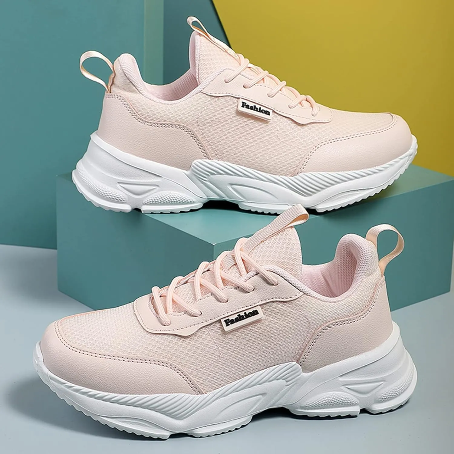 Womens Flat Slip On Sneakers Casual Walking Shoes Lightweight Canvas Comfortable Elastic Non Slip Loafers