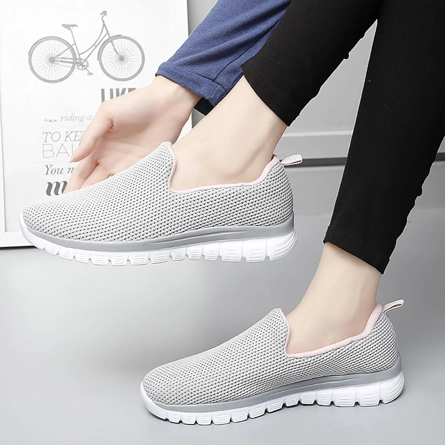 Womens Platform Sneakers Zapatos De Mujer De Vestir Comodos Plataforma Womens Casual Shoes Size 11 1/2 Trail Running Shoes Women Plantar Fasciitis Zapatos De Vestir Suaves Y CóModos para Mujer Tenis