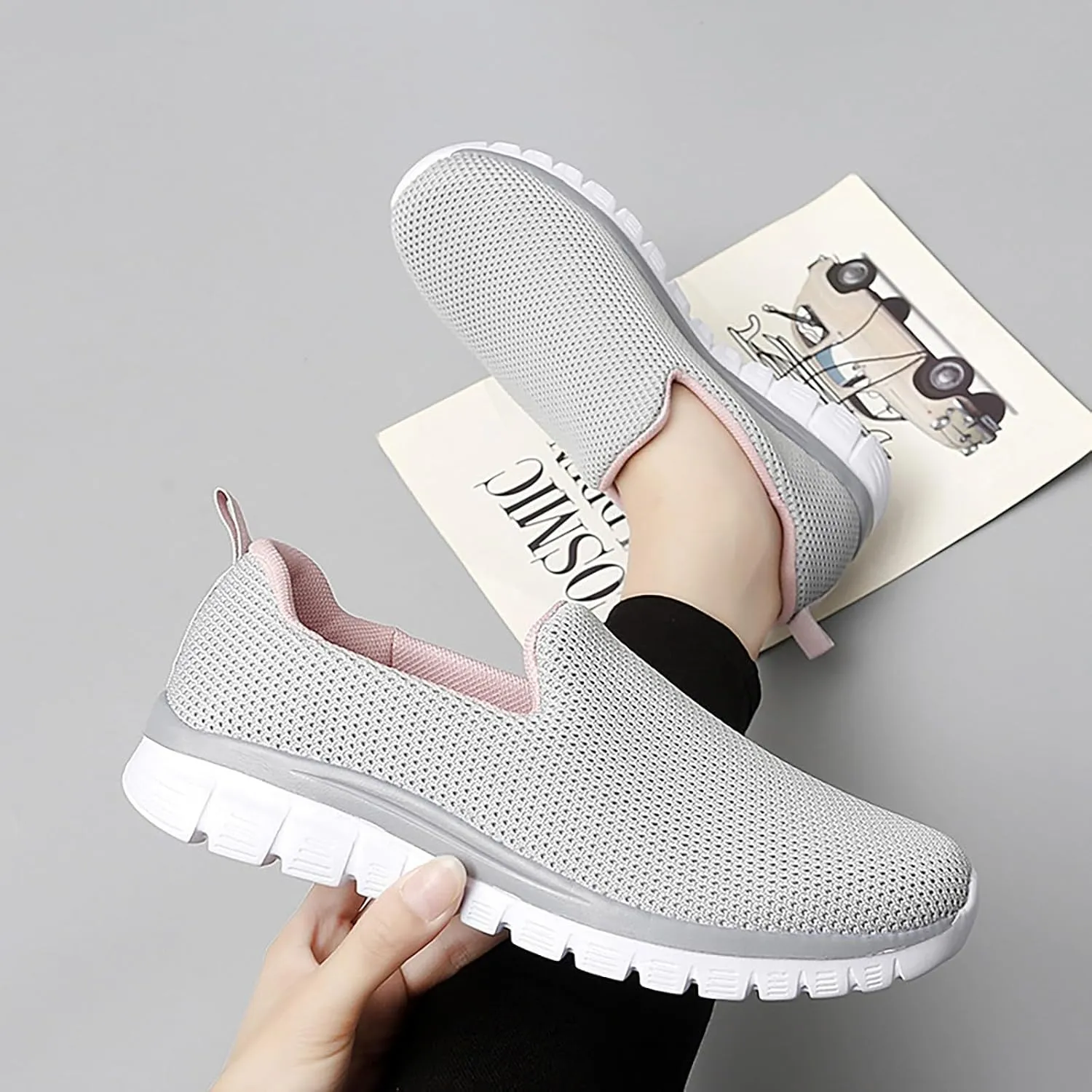 Womens Platform Sneakers Zapatos De Mujer De Vestir Comodos Plataforma Womens Casual Shoes Size 11 1/2 Trail Running Shoes Women Plantar Fasciitis Zapatos De Vestir Suaves Y CóModos para Mujer Tenis