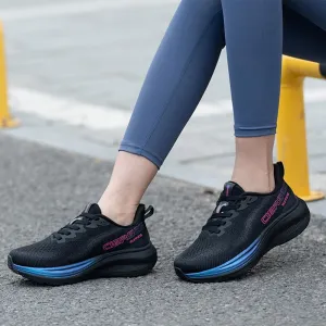 Women's Running Tennis Shoes Breathable Non Slip Sneakers Lightweight Casual Walking Shoe