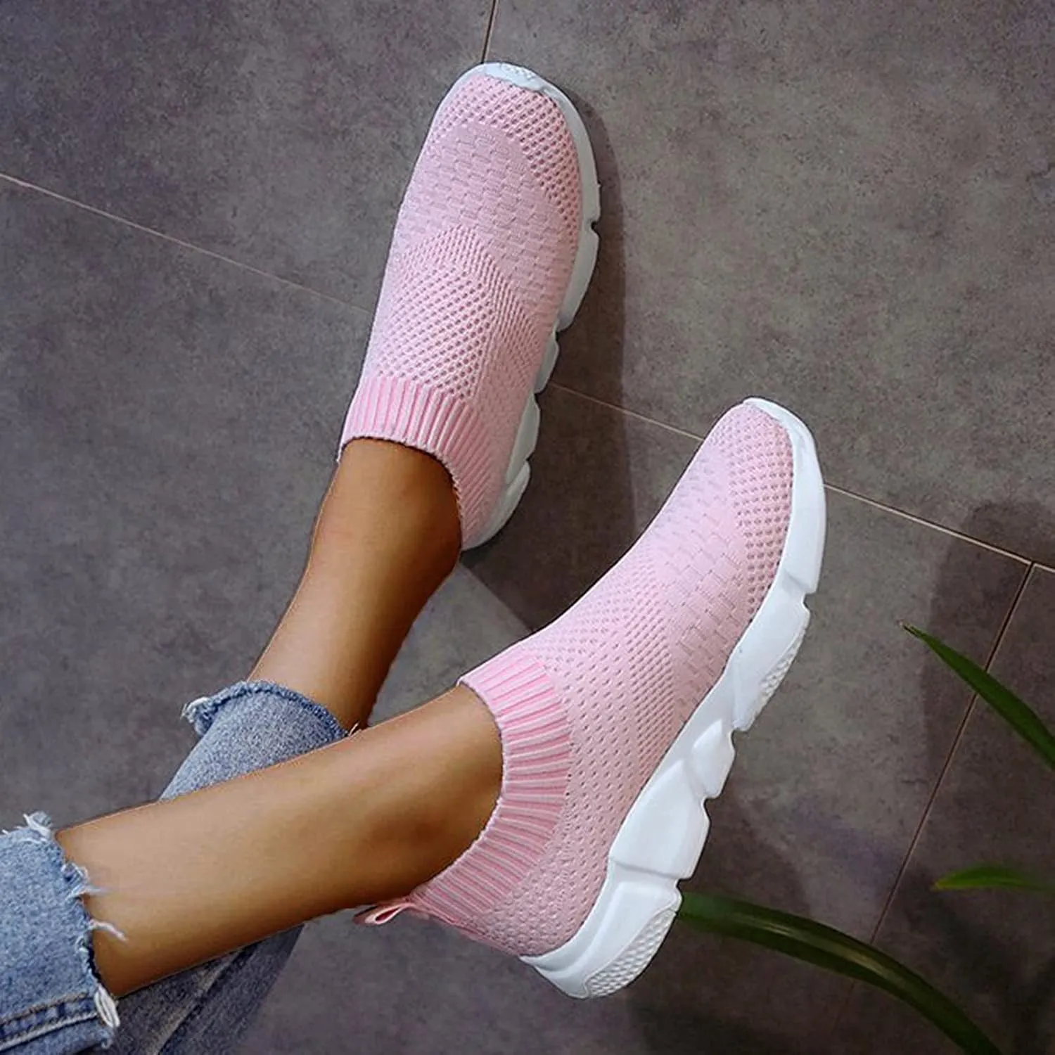 Womens Shoes 7.5 Wide Width Sneakers Slip On Sneakers Women Arch Support Wide Shoes for Women Sneakers Womens Light Weight Walking Sneakers Size 10 Wide Zapatos Das OrtopéDicos para Mujeres