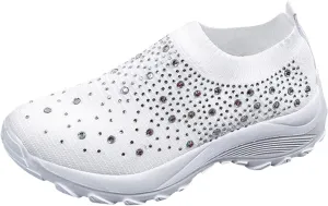 Womens Shoes Sneakers Slip On Zapatillas OrtopéDicas para Caminar De Mujer Women Shoes Sneakers White Tennis Shoes Womens Walking Wine Red Zapatos OrtopéDicos De Vestir De Piel para Mujer