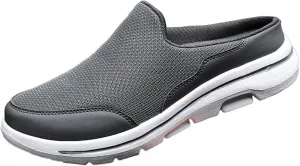 Women's Slip-on Mule Sneakers Lightweight Slip On Shoes Women Lether Men's Shoes Casual Women Shoes Sneakers Red Tennis Shoe Loafers Casual Slip On