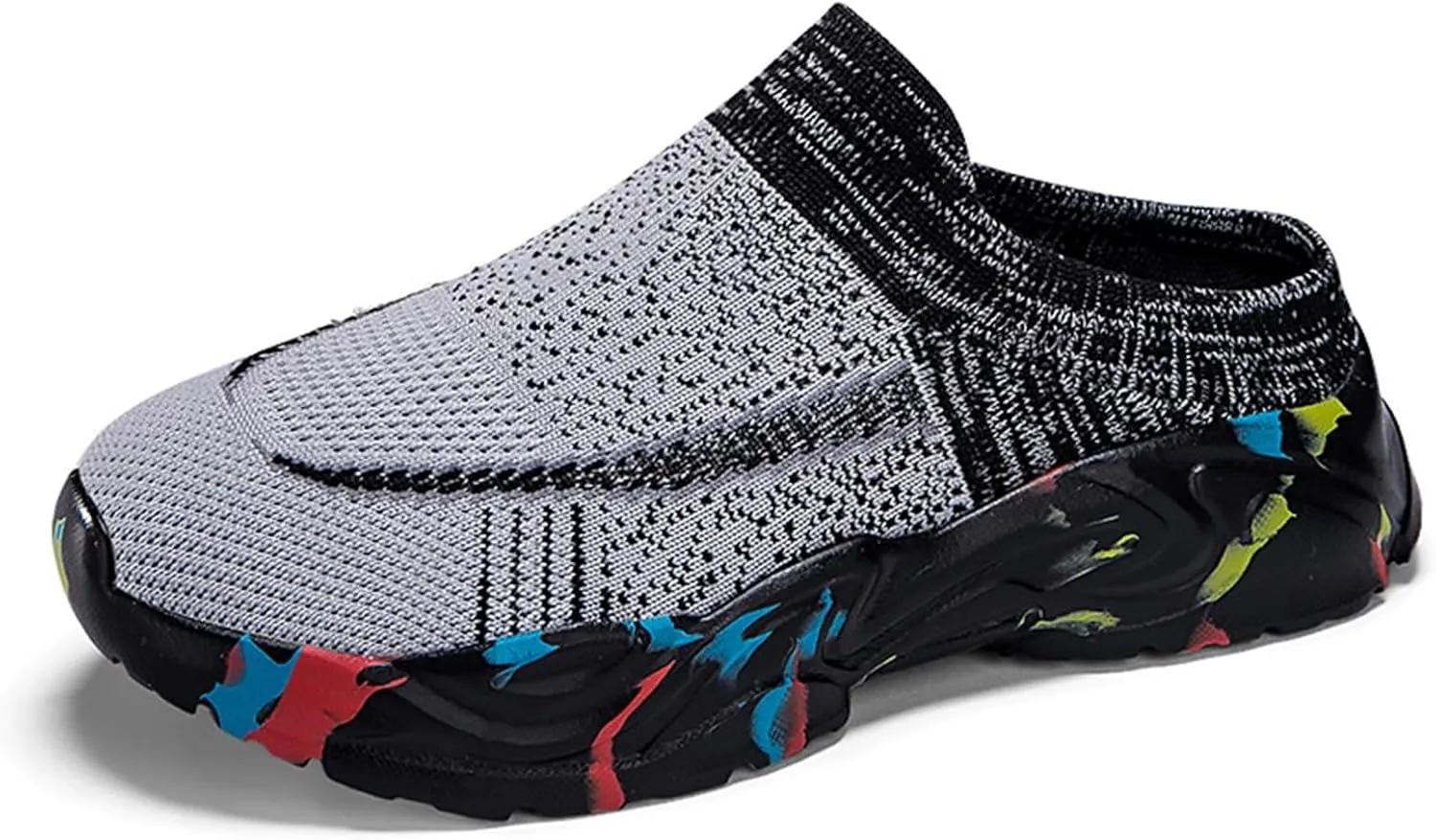 Women's Slip-On Orthopedic Arch Support Backless Mens Running Shoes Wide Men Casual Shoes Brown Sneakers Slip On Tennis Shoe Loafers Casual Slip On