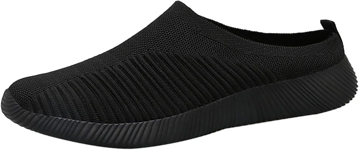 Women's Slip-On Orthopedic Arch Support Backless Tennis Shoes Womens Winter Shoes Dressy Casual High Top Sneakers Slip On Tennis Shoe Loafers Casual Slip On
