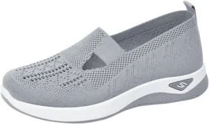 Women's Slip on Sneakers Orthopedic Walking Shoes Lightweight Comfortable Running Shoes Anti-Slip Mesh Shoes Sneakers