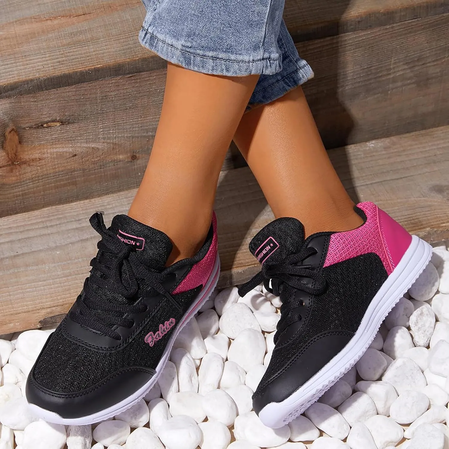 Womens Slip on Walking Shoes Comfort Lightweight Breathable Womens Running Shoes Breathable Casual Tennis Shoes Men's Fashion Sneakers Tennis Shoe Trainers Shoe