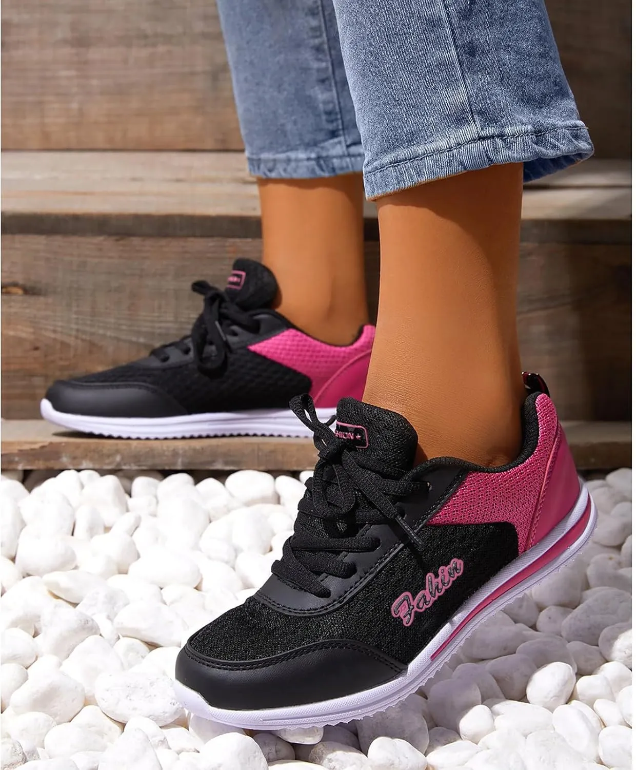 Womens Slip on Walking Shoes Comfort Lightweight Breathable Womens Running Shoes Breathable Casual Tennis Shoes Men's Fashion Sneakers Tennis Shoe Trainers Shoe