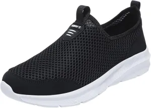Womens Slip On Walking Shoes Non Slip Running Shoes Non Slip Work Shoes Women Casual Men's Casual Shoes Walking Sneakers Slip On Tennis Shoe Loafers Casual Slip On