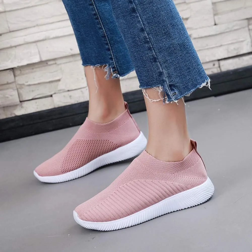 Womens Slip On Walking Shoes Non Slip Running Shoes Non Slip Work Shoes Women Comfort Men Shoes Casual Slip On Sneakers Red Tennis Shoe Loafers Casual Slip On