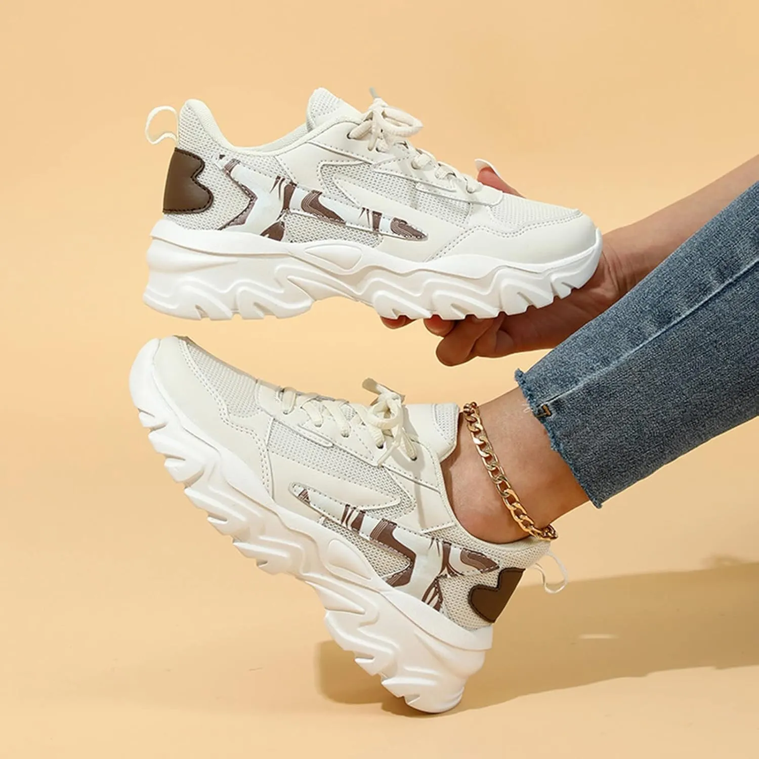 Women's Sneakers Size 8 White Slip On Shoes Women Comfortable Womens Shoes Casual Fall Flats Womens All Black Platform Sneakers Indoor Cycling Shoes Women Size 9