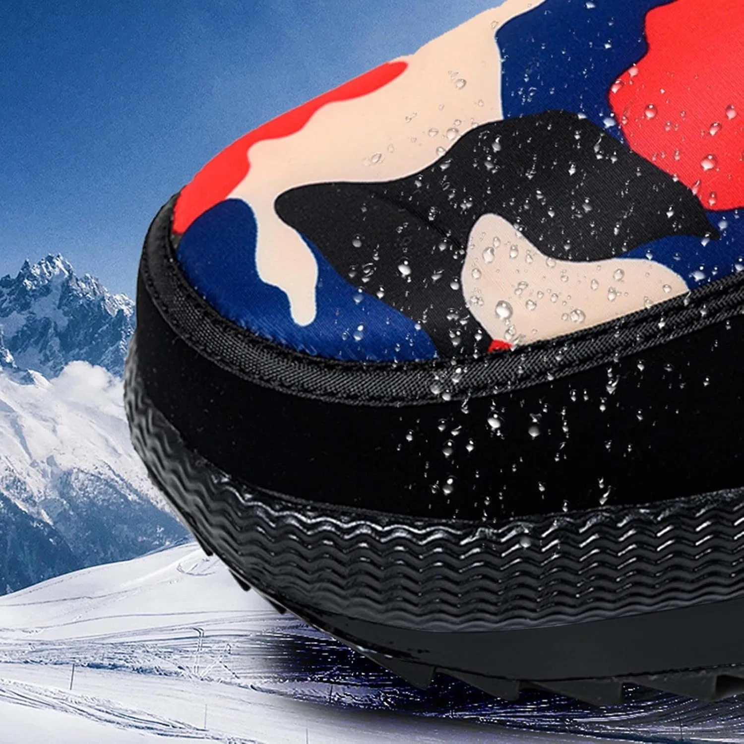 Womens Snow Boots Waterproof Adults Snow Boots Fall 2024 Women Winter Snow Boots Warm Fur Lined Short Slip On Boot Women Rain Boots Women Men Winter Booties