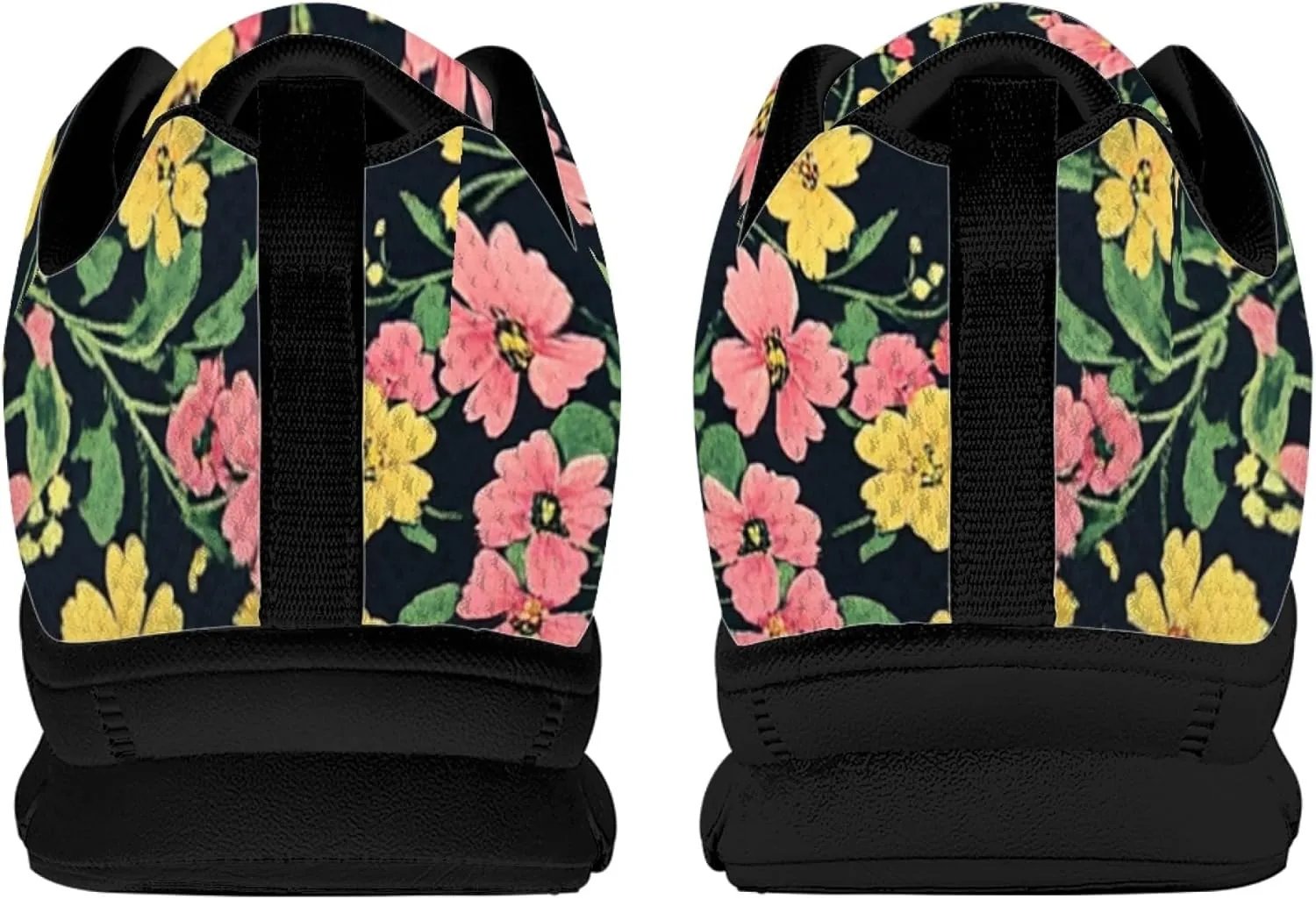 Women's Sports Trainer Running Shoes Causal Travel Sneaker Walking Low Heel Lace up Breathable Flexible Shoe
