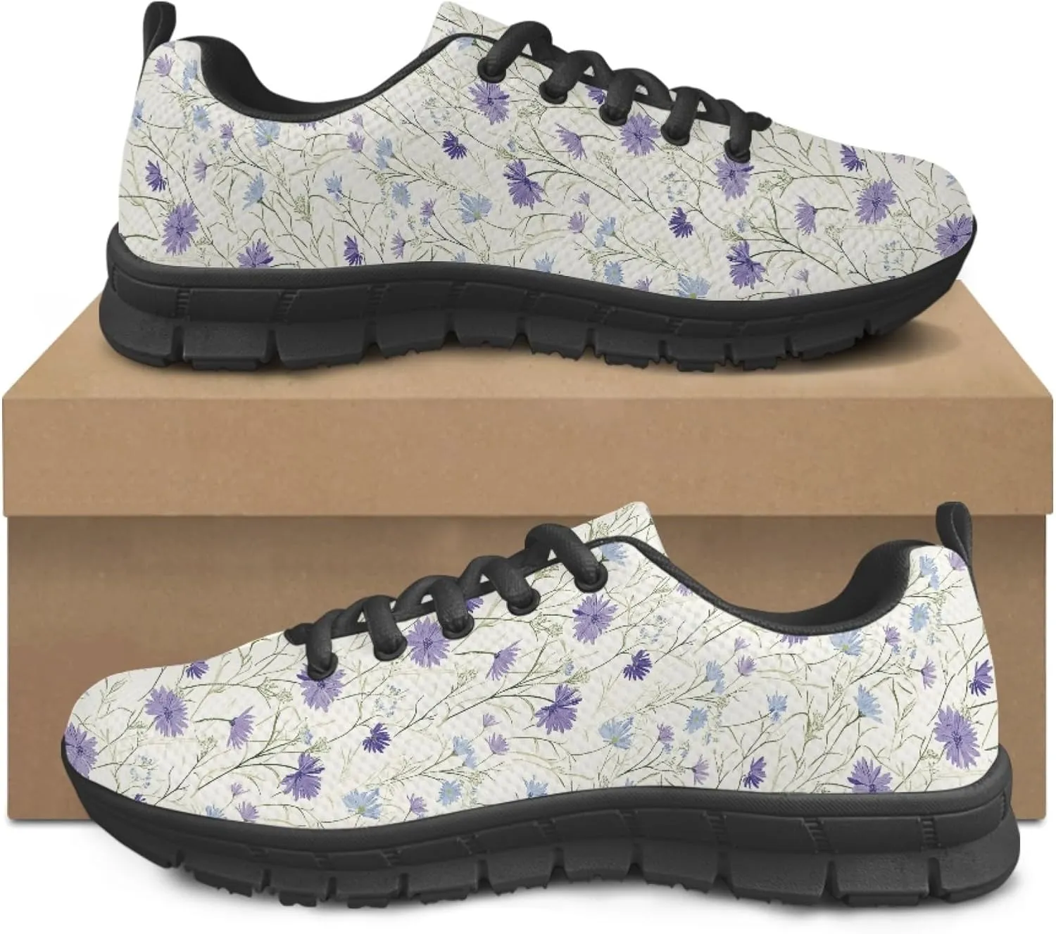 Womens Sports Trainer Running Shoes for Teens Causal Travel Sneaker Outdoor Walking Low Heel Lace up Breathable Flexible