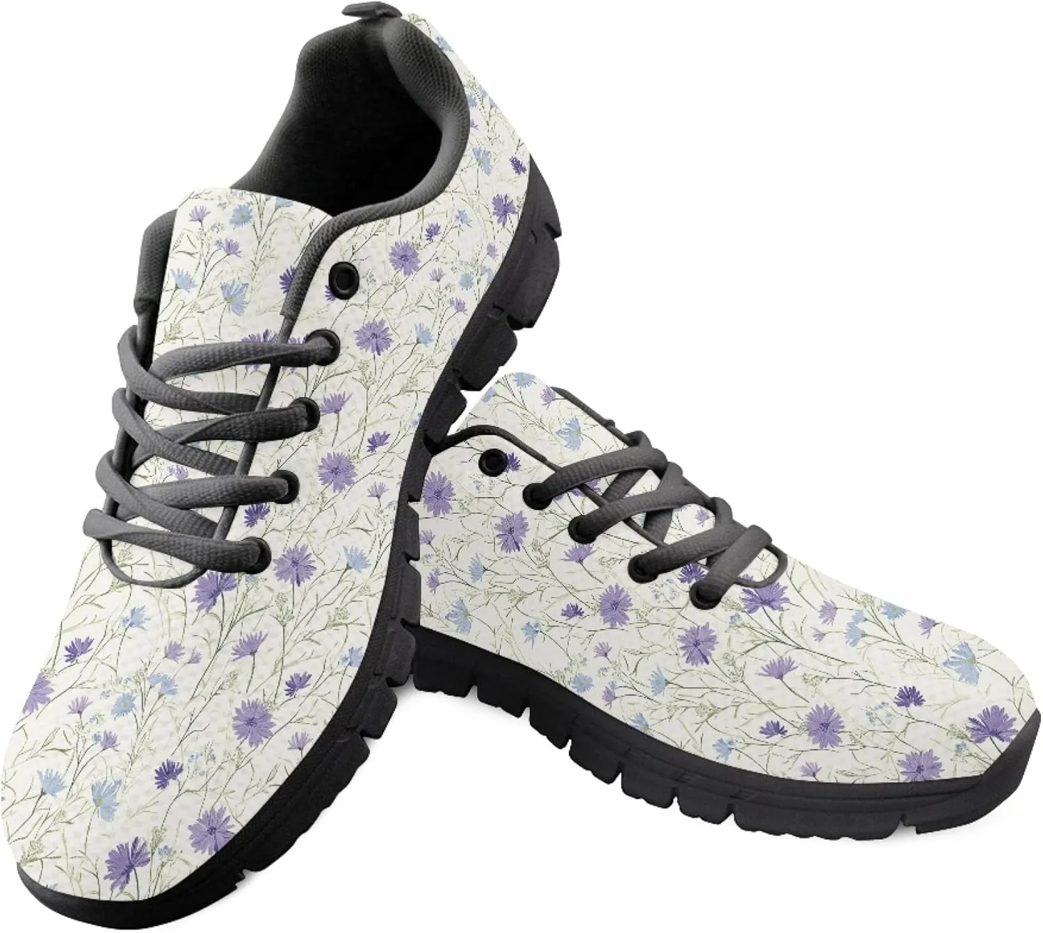 Womens Sports Trainer Running Shoes for Teens Causal Travel Sneaker Outdoor Walking Low Heel Lace up Breathable Flexible