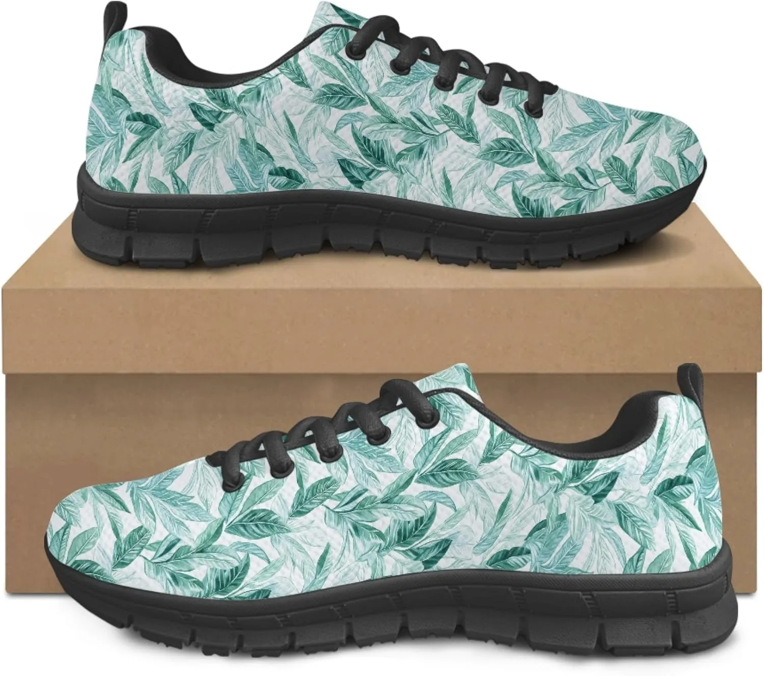 Womens Sports Trainer Running Shoes for Teens Causal Travel Sneaker Outdoor Walking Low Heel Lace up Breathable Flexible