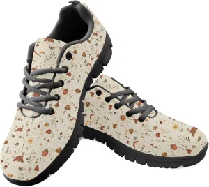 Womens Sports Trainer Running Sneakers Girls Causal Travel Shoes Outdoor Walking Low Heel Lace up Breathable Flexible Shoe