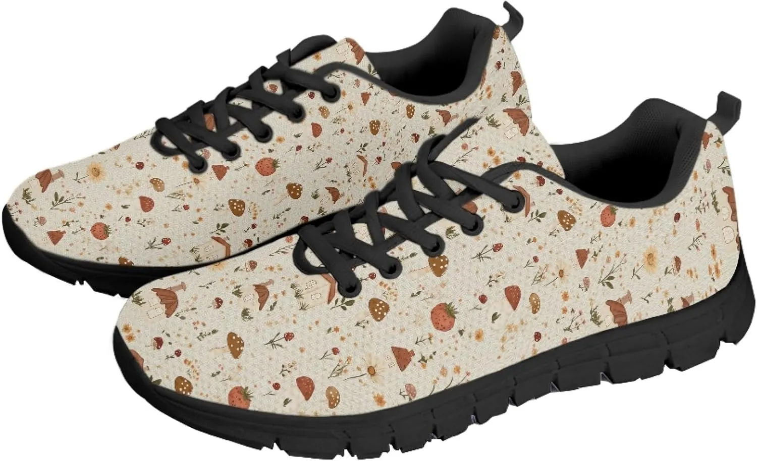 Womens Sports Trainer Running Sneakers Girls Causal Travel Shoes Outdoor Walking Low Heel Lace up Breathable Flexible Shoe