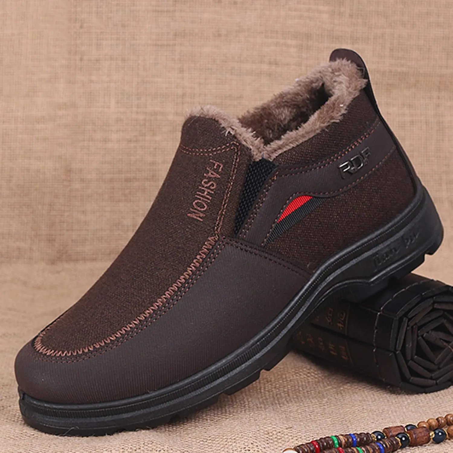 Women's Winter Boots with Zipper Adults Plush Lined Boots Womens Winter Snow Boots with Warm Fur Lining Bj Waterproof Boot Womens Cowboy Boots Men Winter Booties