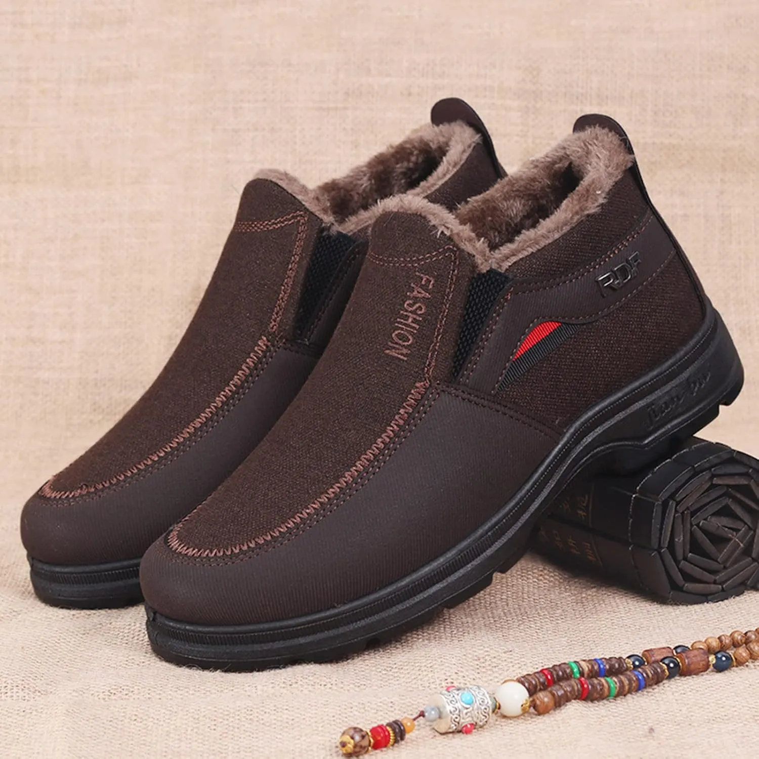 Women's Winter Boots with Zipper Adults Plush Lined Boots Womens Winter Snow Boots with Warm Fur Lining Bj Waterproof Boot Womens Cowboy Boots Men Winter Booties