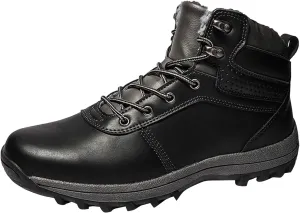 Work Boots for Men Soft Toe Hiking Sneakers Ankle Ladies Womens Working Shoes Wide Width Winter Outdoor Botas Waterproof Non Slip Hike Grounded Footwear