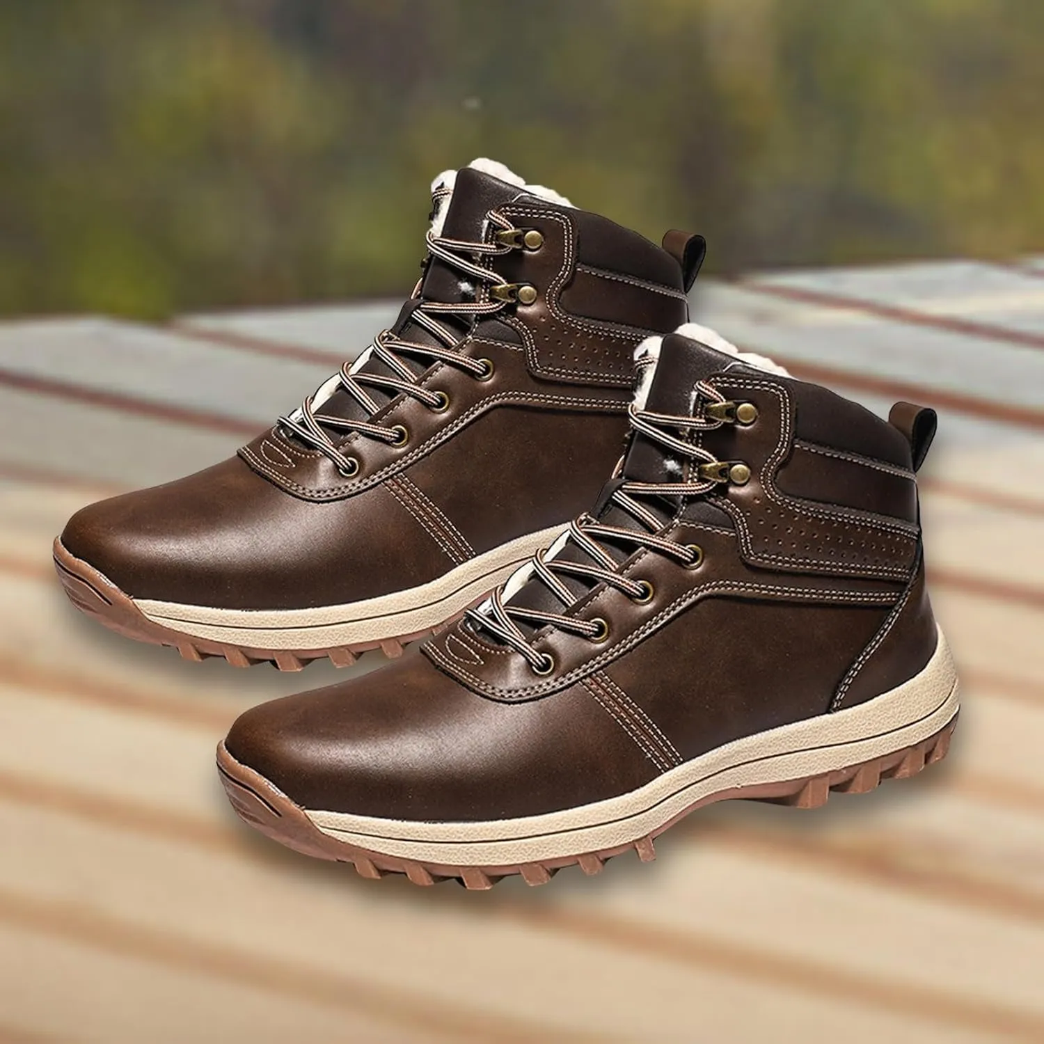 Work Boots for Men Soft Toe Hiking Sneakers Ankle Ladies Womens Working Shoes Wide Width Winter Outdoor Botas Waterproof Non Slip Hike Grounded Footwear