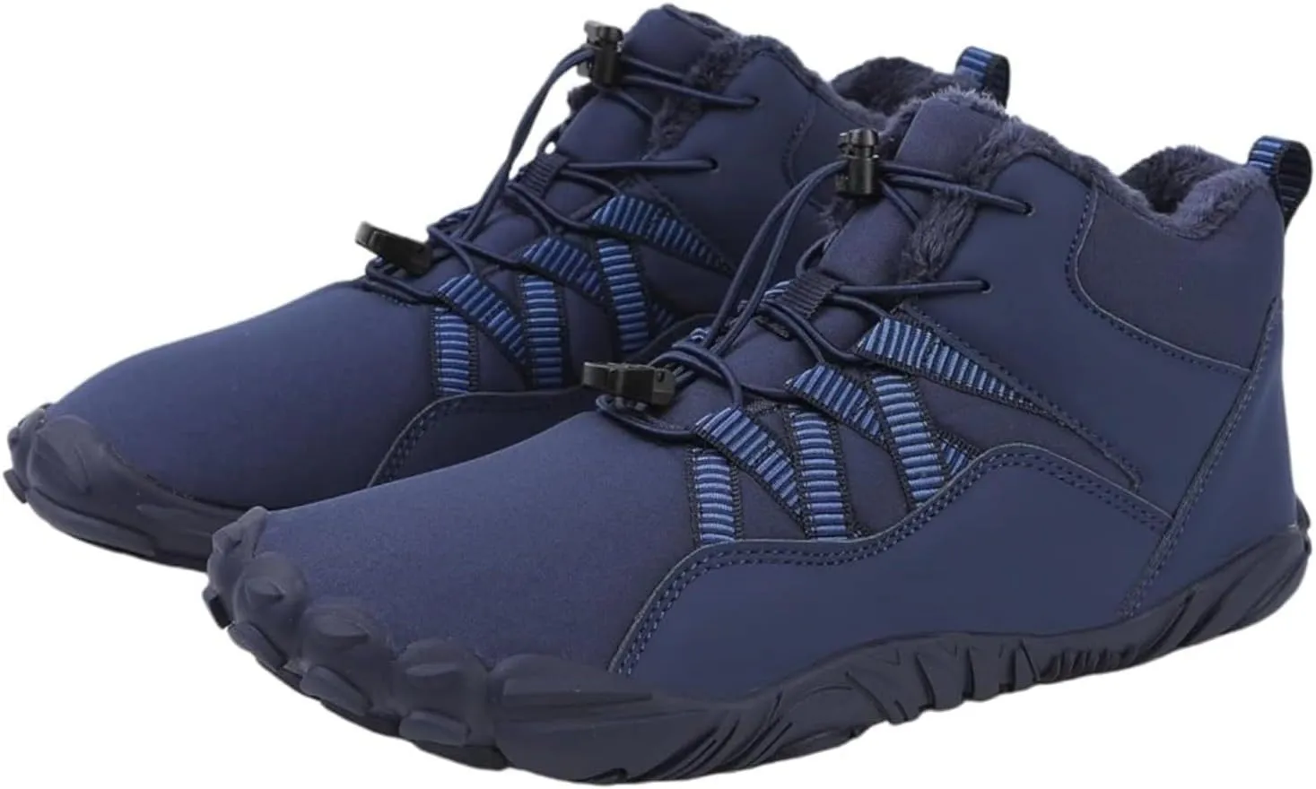 Work Boots for Men Soft Toe Hiking Sneakers Fur Lined Ankle Boot Women Workout Shoes Insulated Waterproof Outdoor Shoes Lightweight Anti Slip Hike Grounded Footwear