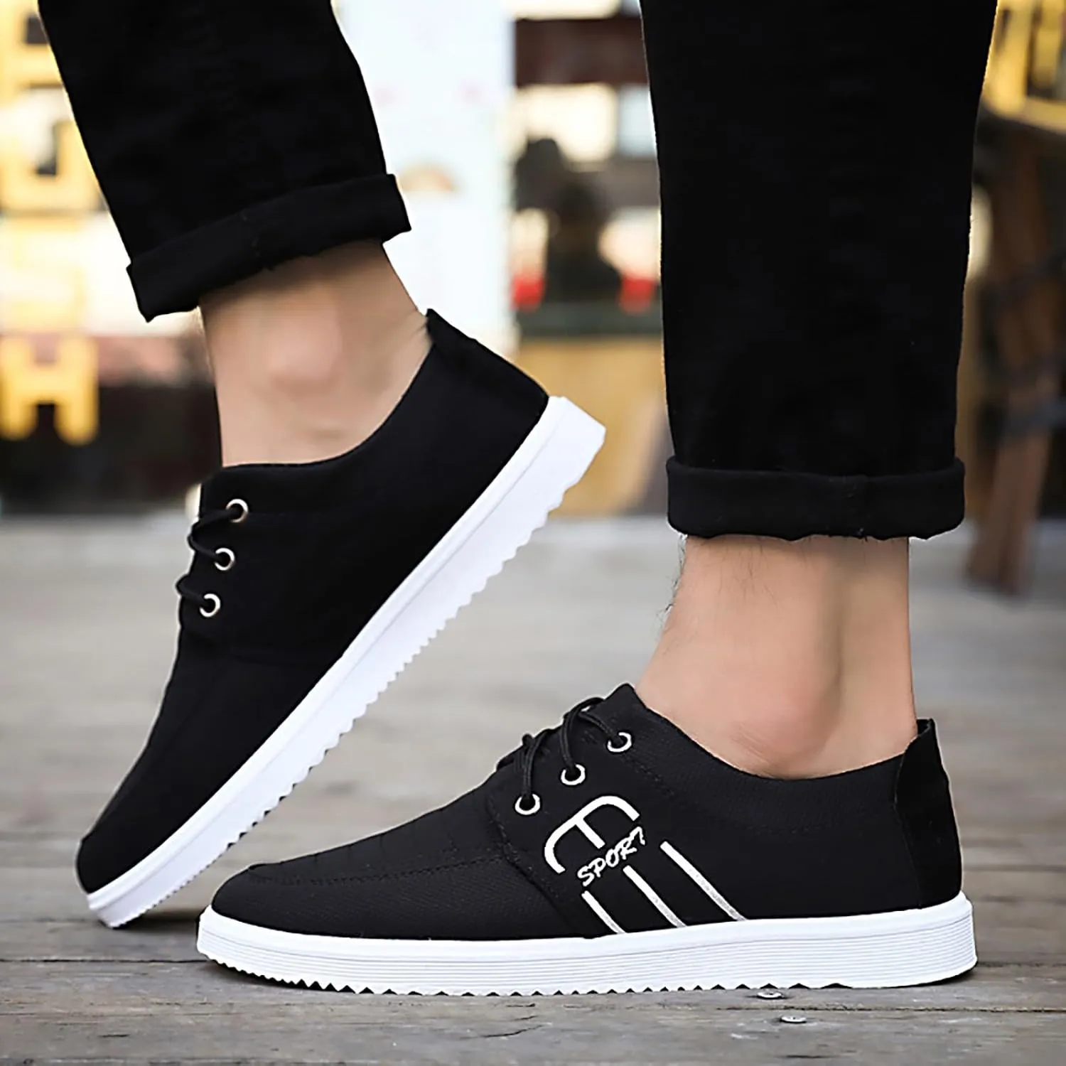 Workout Athletic Sport Shoes for Men Recovery Air Athletic Running Tennis Shoe Breathable Lace Up Shoes for Men