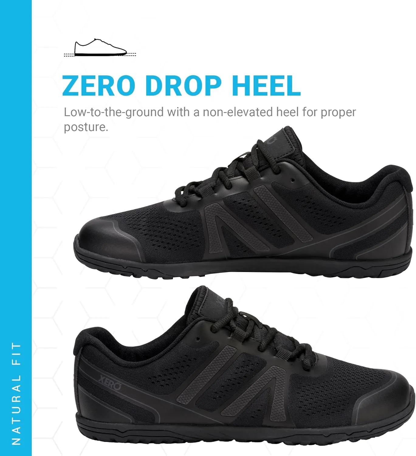 Xero Shoes Men's HFS II Barefoot Running Shoes