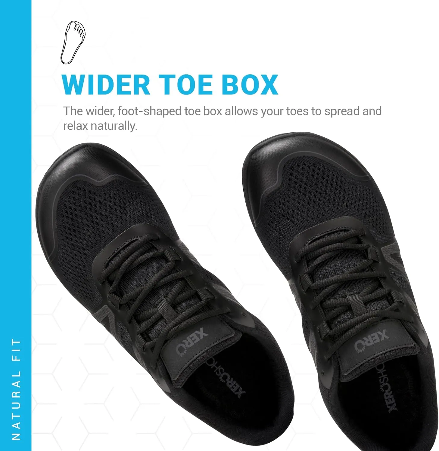 Xero Shoes Men's HFS II Barefoot Running Shoes