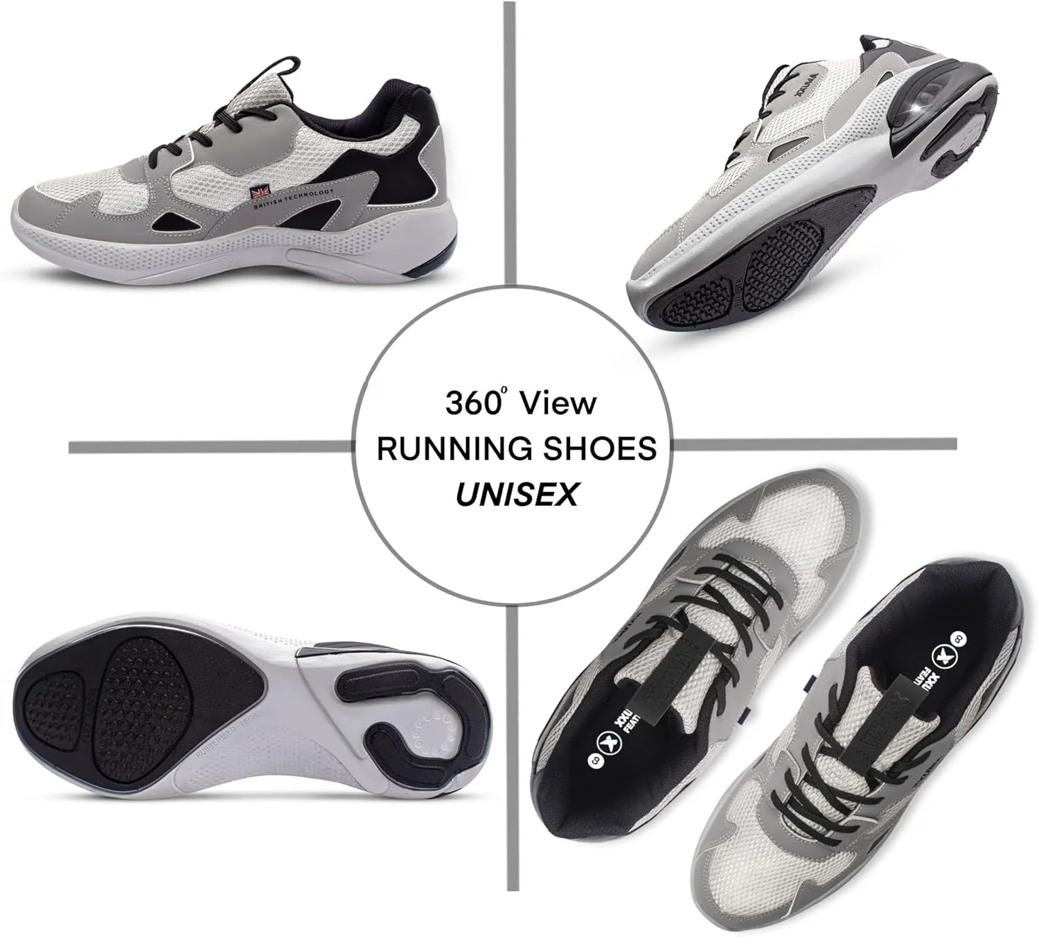 XXUMA Running Shoes for Men and Women